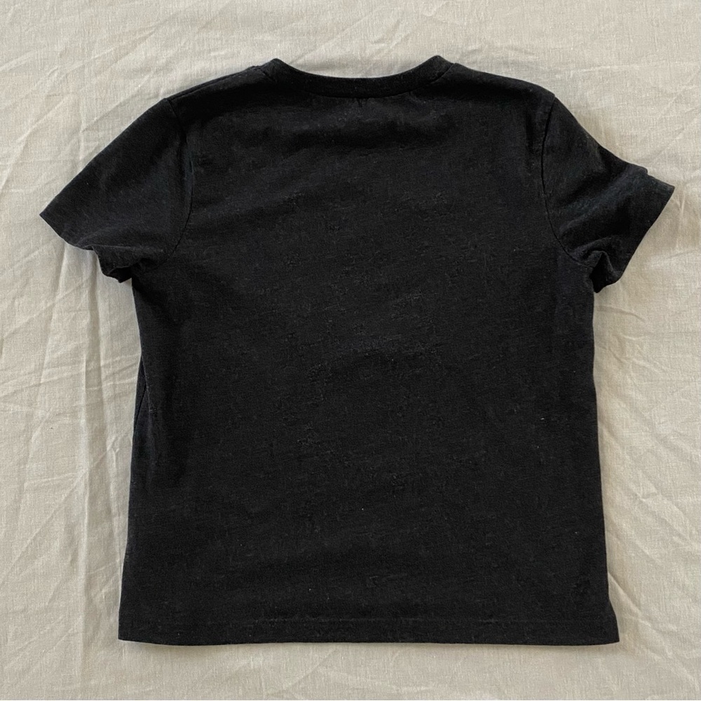Old Navy Kids Christmas Short Sleeve Tshirt Dark Gray XS - Picture 2 of 2